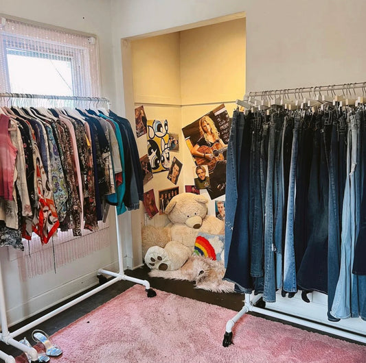 Y2K Styled room at Queenie and Pearl