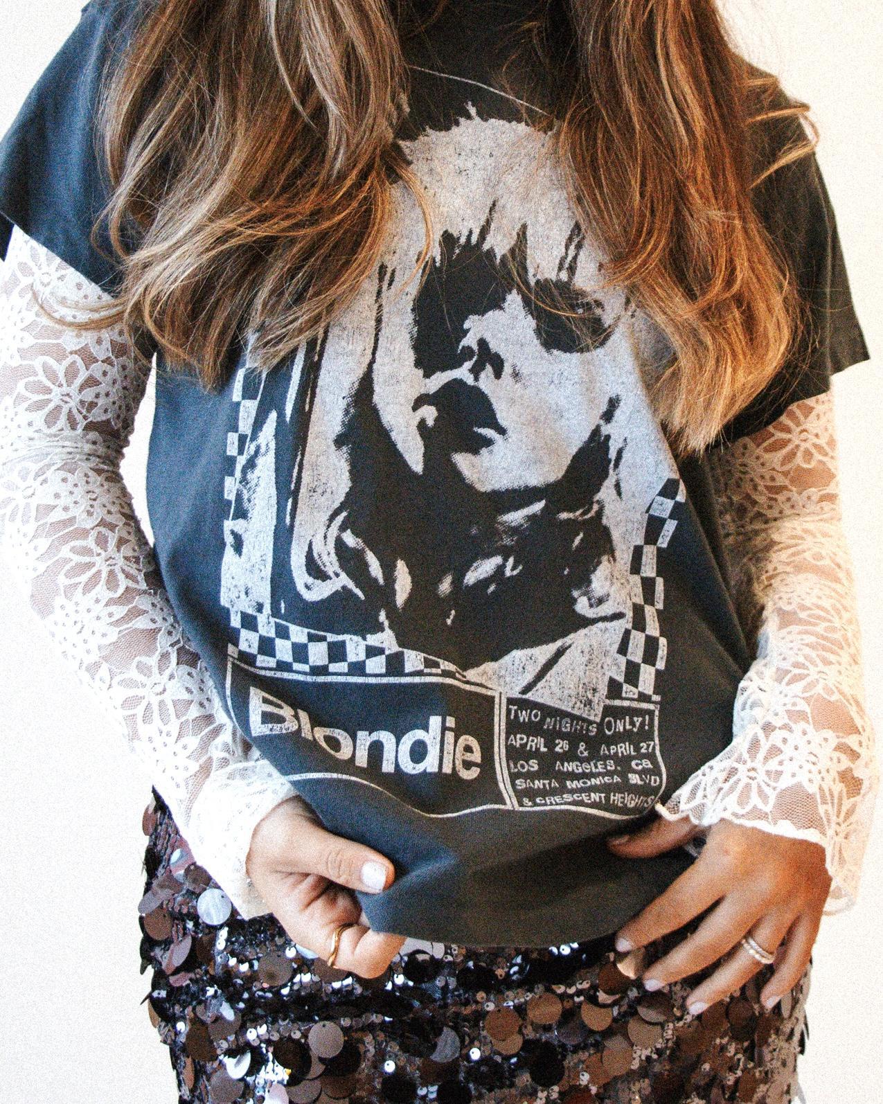 Blondie At The Starwood Tour Tee