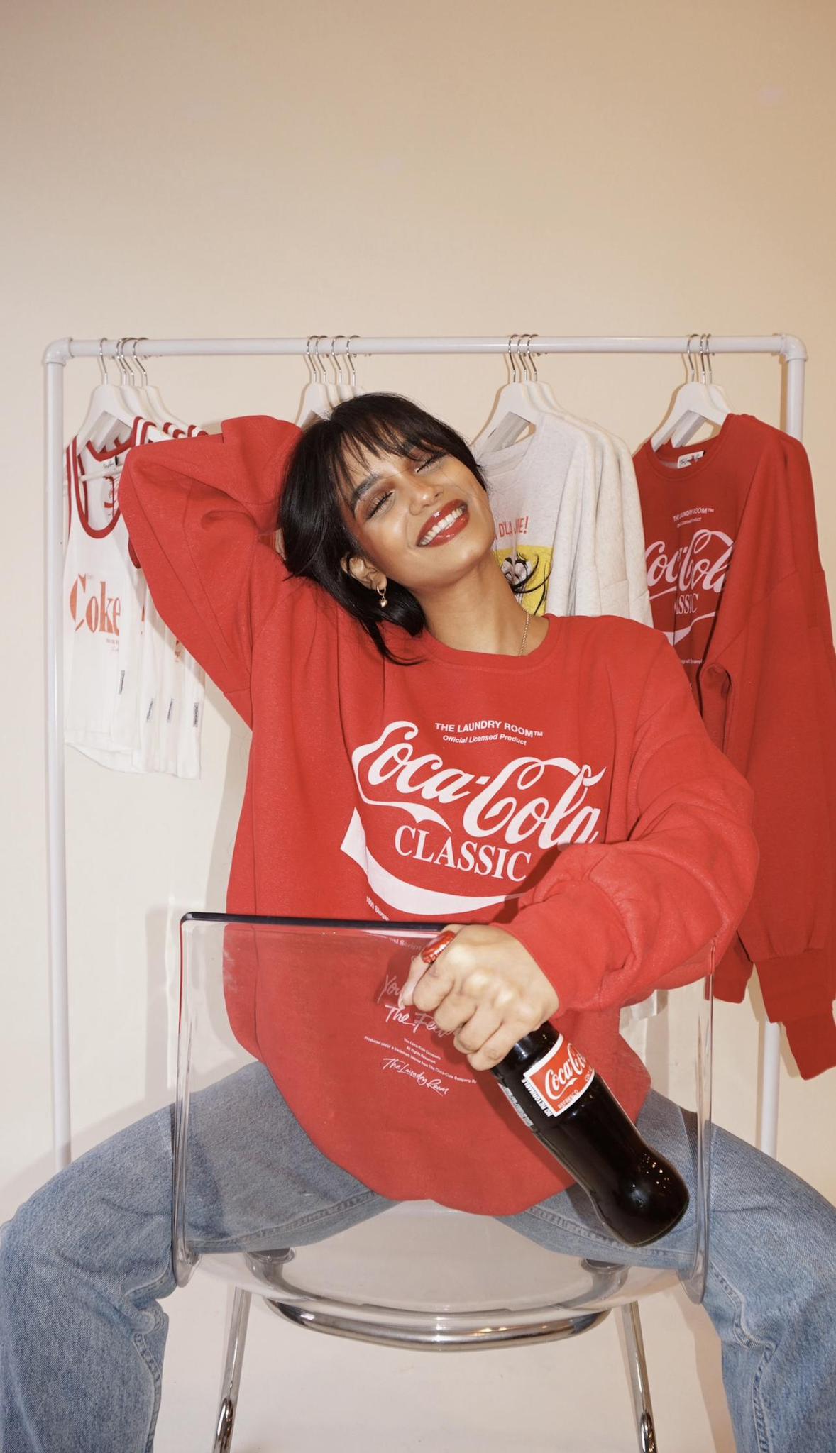 The Laundry Room Coca Cola Crewneck Sweatshirt