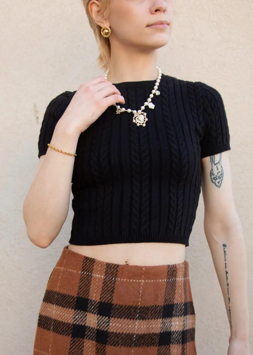 Audrey Crop Sweater