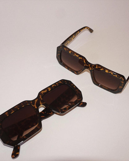 Chunky Square Frame Sunglasses