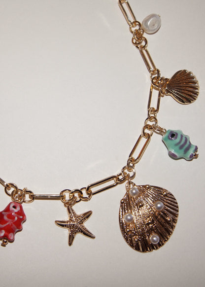 Saltwater Charm Necklace