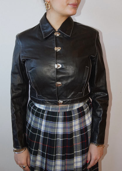 Emanuel Ungaro Leather Jacket