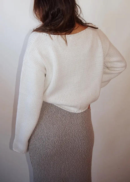 Forever Cropped Sweater