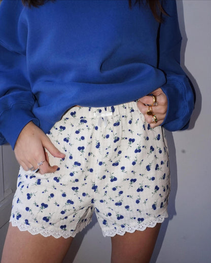 Blueberries & Cream Shorts